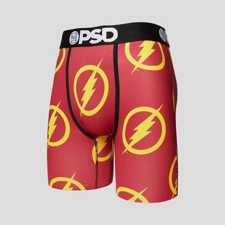 psd-mens-boxer-ice-silk-underwear-oversized-waist-psd-logo-longer-style-elastic-non-trace-antibacterial-underwear-unisex-running-cycling-shorts-cool-underpants