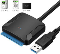 USB 3.0ถึง SATA 3สาย Sata เป็น USB Adapter แปลงสายรองรับ2.53.5นิ้วภายนอก SSD HDD Adapter Hard Drive ConnectFit