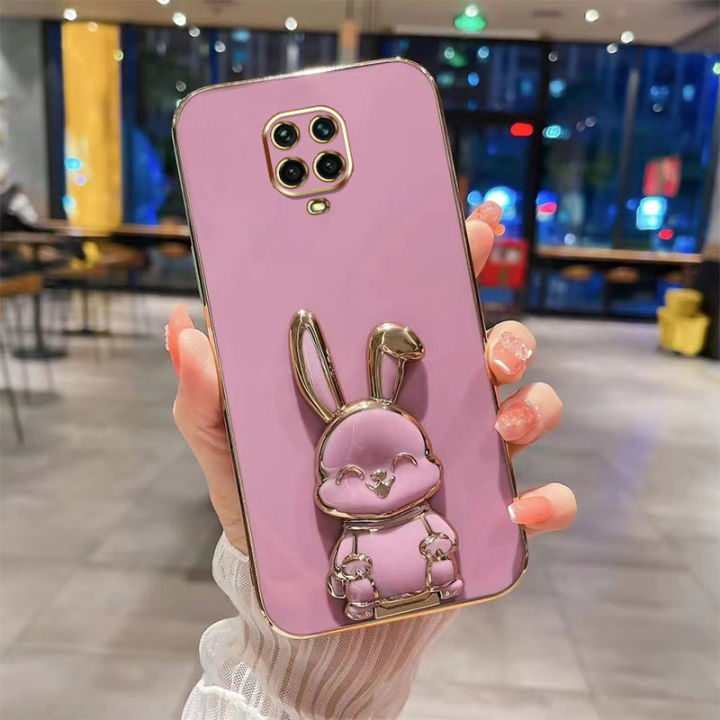 andyh-new-design-for-xiaomi-redmi-note-9s-note-9pro-note9-pro-max-poco-m2-pro-case-luxury-3d-stereo-stand-bracket-smile-rabbit-electroplating-smooth-phone-case-fashion-cute-soft-case