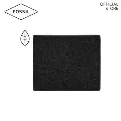 Fossil Derrick Black Wallet ML3687001 | Lazada