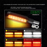 ใหม่ล่าสุด CNC โลหะทั้งหมด Led รถจักรยานยนต์เลี้ยวไฟแสดงสถานะแฟลชไฟกระพริบกะพริบ DRL กลางวันวิ่งเบรกไฟท้าย