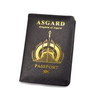 Norse Mythology Asgard Passport Cover travel  Cover on The Passport Asgard Holder Pasport Drop Shipping Card Holders