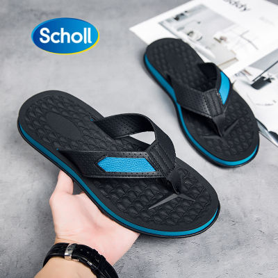 Scholl Spectrum รองเท้าแตะ รองเท้าสกอลล์-ไบโอ คอนราด Conrad รองเท้าแตะคีบ ผู้ชาย รองเท้าสุขภาพ รองรับอุ้งเท้า สำหรับภาวะเท้าแบน