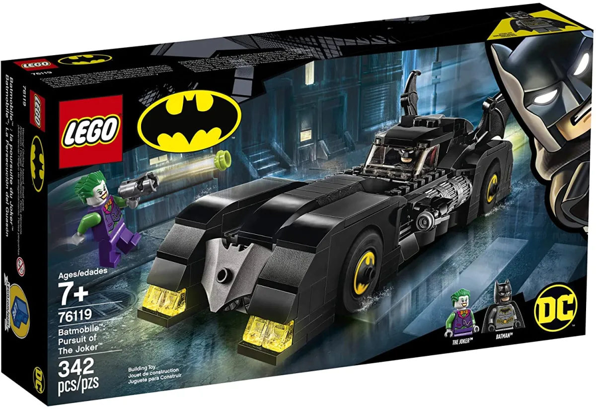 LEGO DC Batman Batmobile: Pursuit of The Joker 76119 Block Set (342 miếng)  