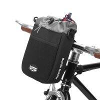 2023✙ ThinkRider Bicycle Handlebar Bag Cycling Water Bottle Carrier Pouch MTB Bike Kettle Bag Riding Handlebar Bag