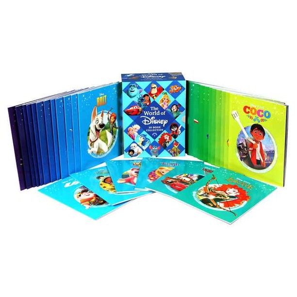 หนังสือนิทาน-นำเข้าusa-the-world-of-disney-collection-30-book-box-set-ราคา-1-890-บาท