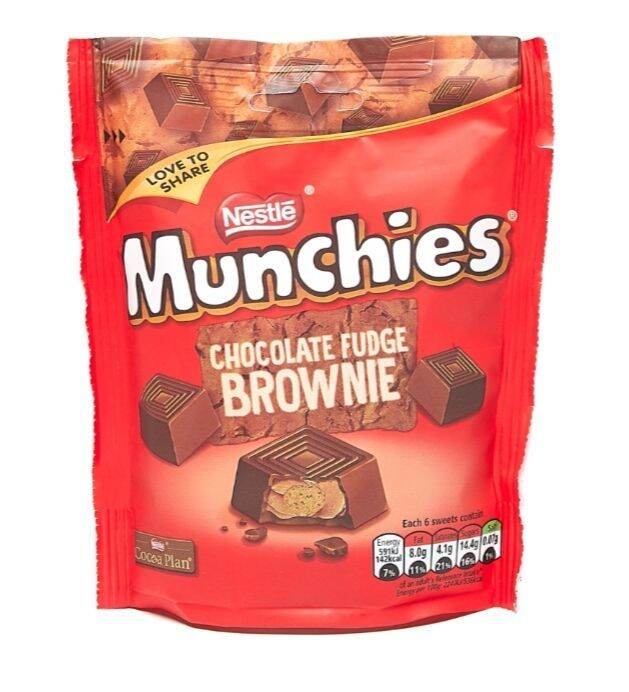 Nestle Munchies Chocolate Fudge Brownie 101g. Lazada PH