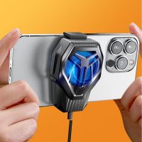 ◄☼▽ Phone Cooler Fan for Gaming Cell Phone Cooling Fan for 4.5-6inch iPhone/Android Phone Mobile Phone Radiator Turbo for Gaming