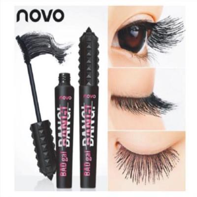 (ของแท้/พร้อมส่ง) NOVO BAD GAL BANG Mascara ของแท้ 100% โนโวมาสคาร่าสีดำ ขนตาสวยหนาทรงพลังยาวนานถึง 36 ชั่วโมง ช่วยเพิ่มความหนาโดยไม่รู้สึกหนักขนตา พร้อมแปรงปัดขนตาที่ออกแบบพิเศษช่วยให้ปัดขนตาได้ง่าย ติดทนนาน กันน้ำ 1*-ชิ้น รหัสสินค้า 75039