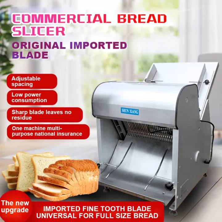 Kingkong Bread Toast Slicer Automatic Stainless Steel Bread Slicer 12MM