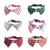 Bowtie for Cat Bow Tie Collar Plaid Adjustable Cat Tuxedo Collar for Small Dog Wedding Formal Tuxedo Suit Tux Outfits Birthday Cable Management