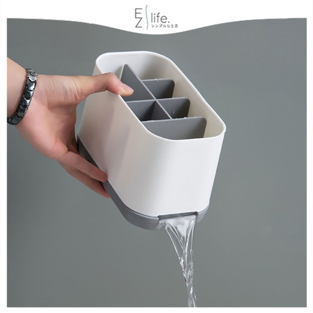Japan Tootbrush Holder Multifunction Bathroom Tootbaste Holder Stand Removable Bathroom Storage Box Accessories