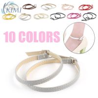 Women Shoe Strap Metal buckles Decor Belt Removable Ankle Faux leather Pump Women Detachable Accessories Stylish