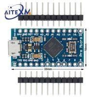 Pro Micro ATmega32U4 5V 16MHz แทนที่ ATmega328 สําหรับ arduino Pro Mini พร้อมส่วนหัวพิน 2 แถวสําหรับ Leonardo Mini USB Interface