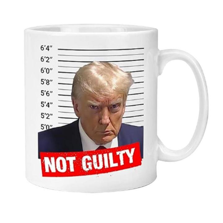 Donald Trump Cup 350ml Trump Mugshot Cup Ceramic Coffee Tea Mu