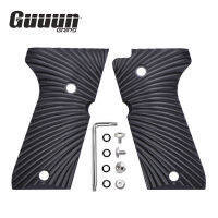 Guuun ที่จับ G10สำหรับ Beretta92 /96 92fs ขนาดกะทัดรัดเนื้อผิวพระอาทิตย์-รวมสกรู