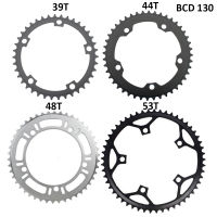 39ครั้ง44ครั้ง48ครั้ง53ครั้ง130 BCD Chainring ถนนจักรยานคงเกียร์จักรยานพับโซ่จักรยานล้อเดี่ยวจักรยาน Chainwheel ชิ้นส่วนจักรยาน