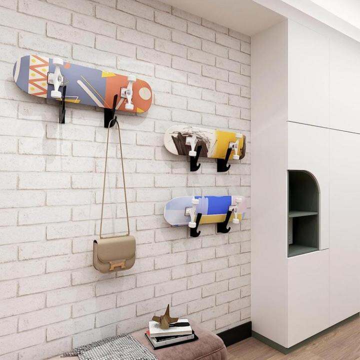 skateboard-wall-mount-skateboard-hangers-for-wall-skateboard-rack-horizontal-storage-design-for-deck-skateboard-ski-board-street-skateboard-workable