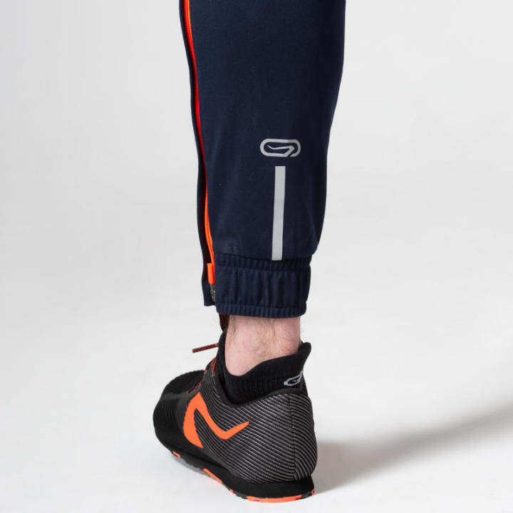 พร้อมส่ง-กางเกงกรีฑาขายาวผู้ชายแบบมีซิป-mens-athletics-trousers-with-zip