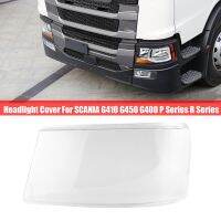 1 Pack Car Headlight Cover Head Light Lamp Lens Truck Headlight Glass Durable for SCANIA G410 G450 G400 P Series R Series (Left)