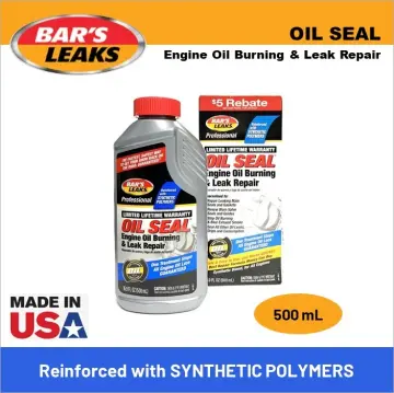 Bar's Leaks Oil Seal Engine Oil Burning & Leak Repair Additive, 16.9 oz