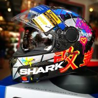 หมวกกันน็อค SHARK SPARTAN CARBON LORENZO Catalunya GP