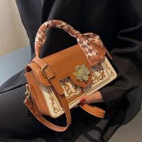 High Sense Of Western Style Korean Female 2023 New Large Capacity Bag Bag Fashion Tide Web Celebrity Single Shoulder Bag