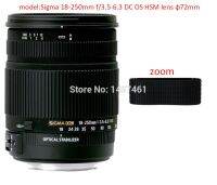 ยางซูมหรือแมนูนัลโฟกัส/ยางสำหรับซ่อมแซม Sigma 18-250มม. F/3.5-6.3 DC OS HSM