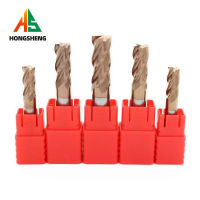 เครื่องตัดกัด HRC55เคลือบโลหะผสมทังสเตนเหล็กเครื่องมือ Maching Endmill Milling Cutter Kit Milling Machine Tools Cnc Bits