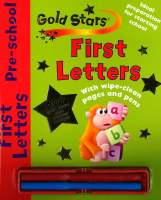 Plan for kids หนังสือต่างประเทศ Pn : Gold Stars First Letters (Wipe Clean And Pen) - Parragon ISBN: 9781407597133