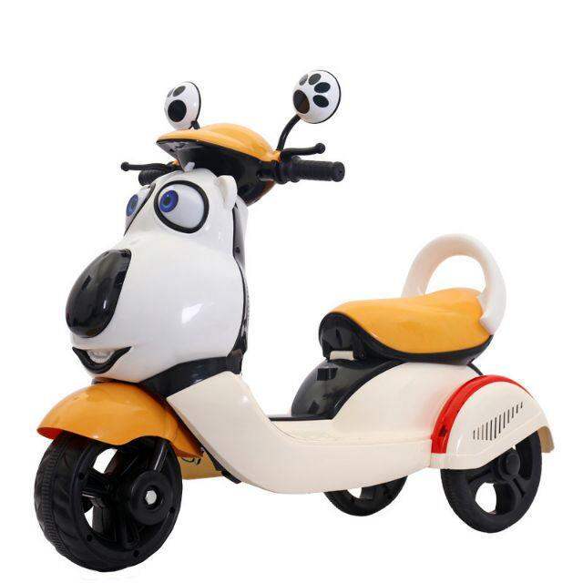BAN รถแบตเตอรี่ Big Bear Battery Bike รถมอเตอร์ไซด์ไฟฟ้าพี่หมี เด็กนั่ง