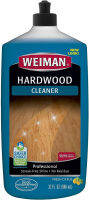 Weiman Hardwood Cleaner for Finished Hardwood Floors, Engineered Floors, Laminate - Streak-Free Results, EPA Safer Choice Certified, 32 oz (946mL)