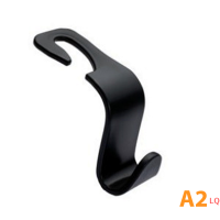 LQ 1pcs Universal Car Seat back Hook อุปกรณ์ตกแต่งภายในไม้แขวนเสื้อที่เก็บ