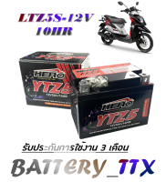 แบตเตอรี่ มอไซค์ ยามาฮ่า TTX แบตเตอรี่มอไซค์ YAMAHA ttx แบตเตอรี่ 5แอมป์ 12โวลท์ แบตเตอรี่ตรงรุ่น แบตใหม่ไฟแรง