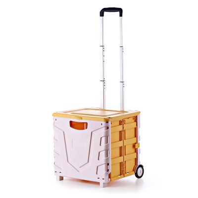 [COD] Car trunk storage box car supplies finishing folding trolley