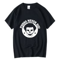 Xinyi Mens Tshirt 100 Cotton Skull Print Loose Cool Funny T Shirt For Men Tshirt Male Tees Gildan