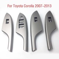 For LHD For Toyota Corolla 2007 2008 2009 2010 2011 2012 2013 Car Power Electric Window Lift Control Switch Panel Cover Frame