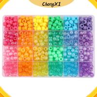 CHONGXI 720 PCS สายรุ้งสีรุ้ง ชุดทำสร้อยข้อมือลูกปัด Kandi พลาสติกทำจากพลาสติก 69มม. ลูกปัดโพนี่ งานฝีมือทำเครื่องประดับ DIY ชุดทำสร้อยข้อมือ ลูกปัดโพนี่สายรุ้ง กำไลข้อมือสร้อยข้อมือ