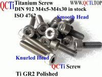 DIN 912 M4 Titanium screws M4x4 M4x5 M4x6 M4x8 M4x10 M4x12 M4x14 M4x16 M4x20 M4x22 M4x25 M4x30 ISO 4762 Socket Head Hex 3Driver Nails Screws Fasteners