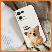 Lens package Liquid silicone shell Phone Case For OPPO Reno7 4G/F21 Pro 4G/Nova8 4G/F21S Pro 4G Cartoon phone case cute