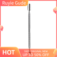 Ruyie 1/3pcs Nail Art dual end สแตนเลส cuticle Pusher ช้อนตายผิวกำจัด