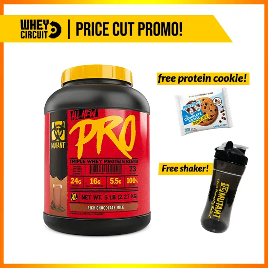 Mutant PRO Triple Whey Protein Blend 5lb expiration Feb 2022 Lazada PH