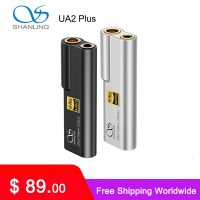 Shanling UA2 Plus ES9038Q2M Portable DAC Headphone Amplifier PCM768kHz/32Bit DSD512 3.5mm 4.4mm Ports DAC Amplifier