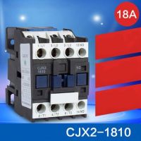 คอนแทคเตอร์สวิตช์18a Cjx2-1810 Lc1แรงดันไฟฟ้ากระแสสลับ380V 220V 110V 36V 24V