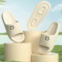 2023 Summer Women Fashion Printing Outdoor Non-Slip Rubber Slippers EVA Indoor Soft Sole Couple Graffiti Sandals Male Beach Shoe