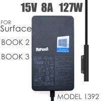 127W 15V 8A พื้นผิวที่ชาร์จสำหรับ Microsoft แล็ปท็อปหนังสือ3 2 Go Pro 6 7รุ่น1932กับ5V 1.5A USB