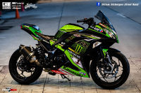 สติ๊กเกอร์แต่งลายรถ KAWASAKI NINJA 250/300 ลาย ZX-RR