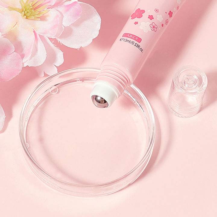 laikou-japan-sakura-eye-serum-15ml-deep-hydrating-ลดความหมองคล้ำ-กระชับ-บำรุงรอบดวงตา