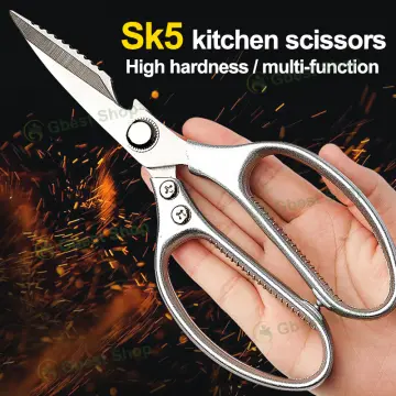 SK5 Japan Multipurpose Scissors Kitchen Chicken Bone Meat Cutting Scissors  Gunting Dapur - KD127