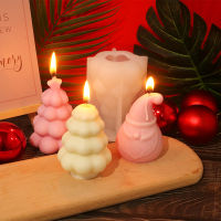 Clay Mold For Holiday Crafts Christmas Candle Making Mold Christmas Tree Mold Silicone Mold For Christmas Crafts Holiday Decoration Mold
